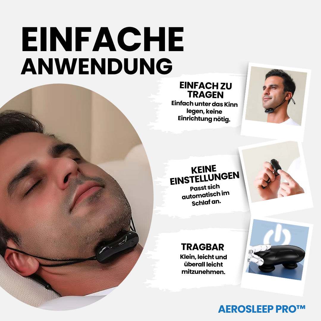 AeroSleep Pro™ - Anti-Schnarch & Schlafapnoe Gerät
