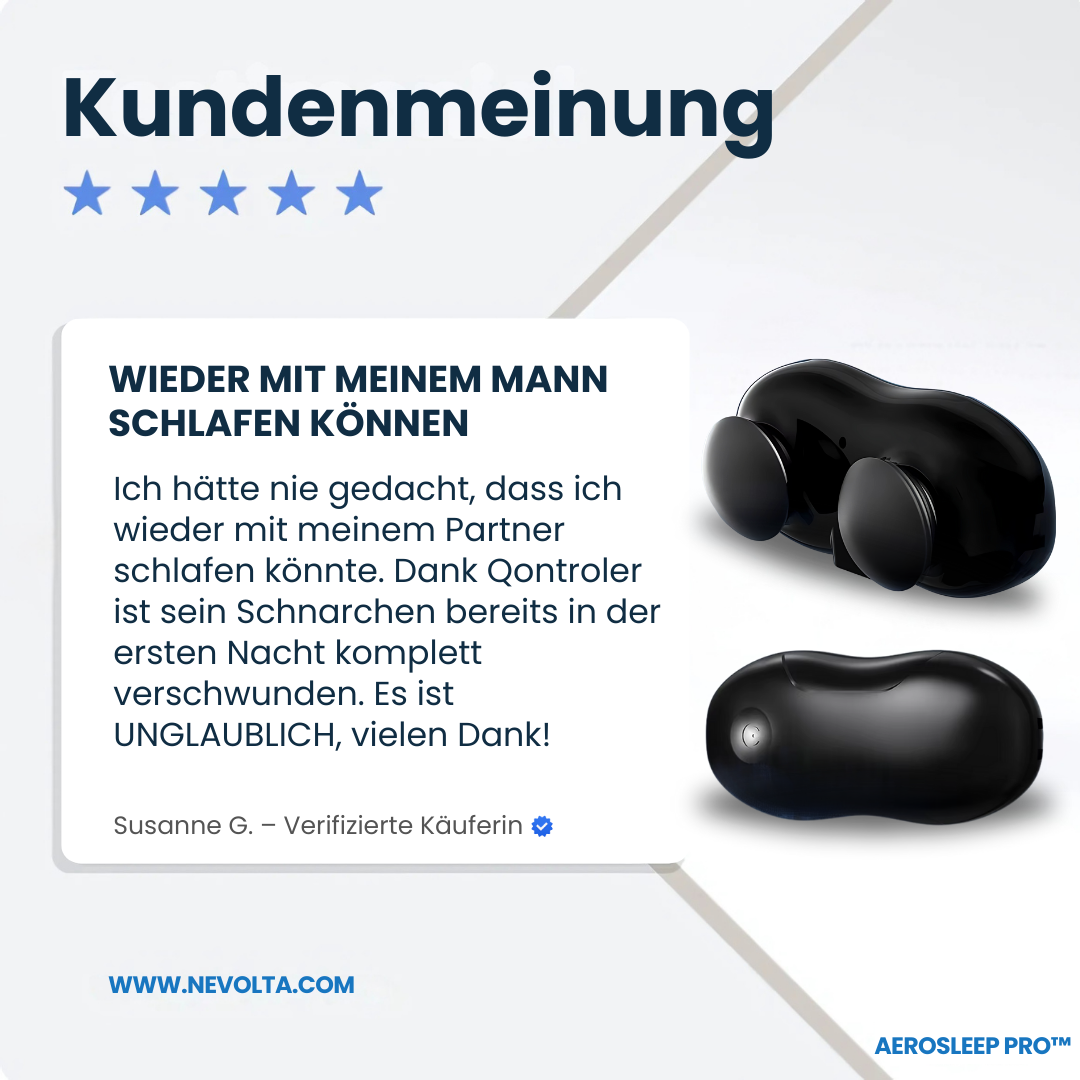AeroSleep Pro™ - Anti-Schnarch & Schlafapnoe Gerät