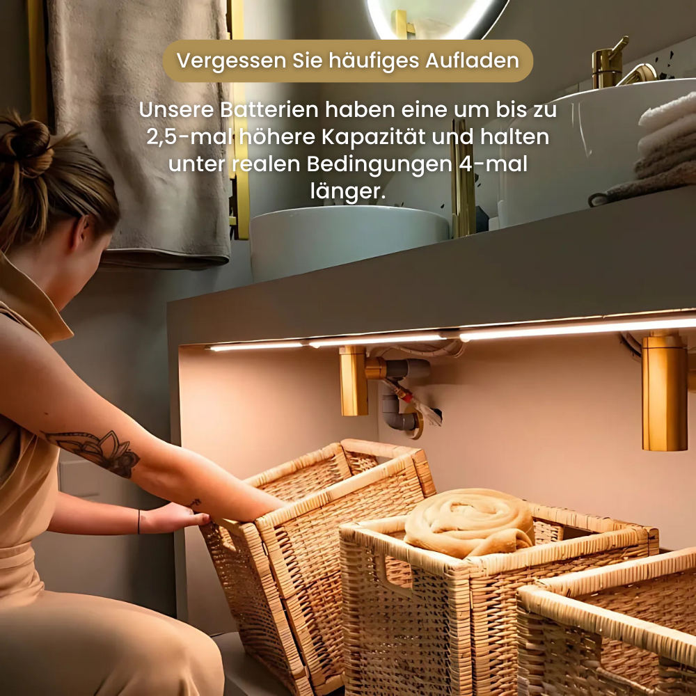 LumiNova™ - Kabelloser LED-Streifen mit Bewegungsmelder