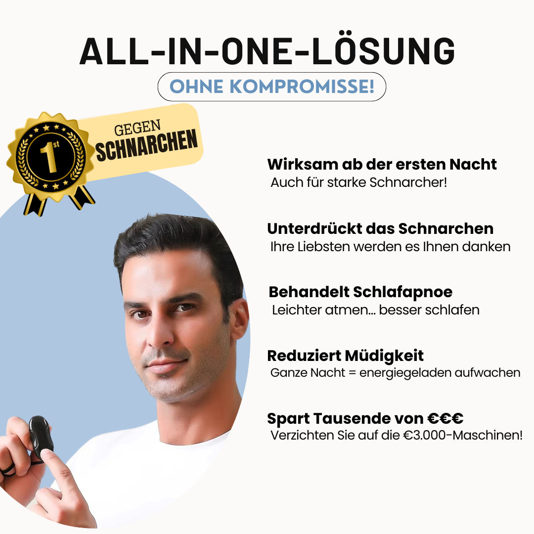 AeroSleep Pro™ - Anti-Schnarch & Schlafapnoe Gerät