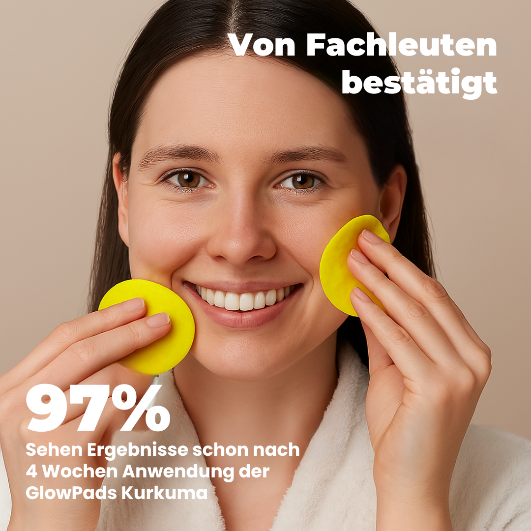 GlowPads Kurkuma – Für reine & strahlende Haut