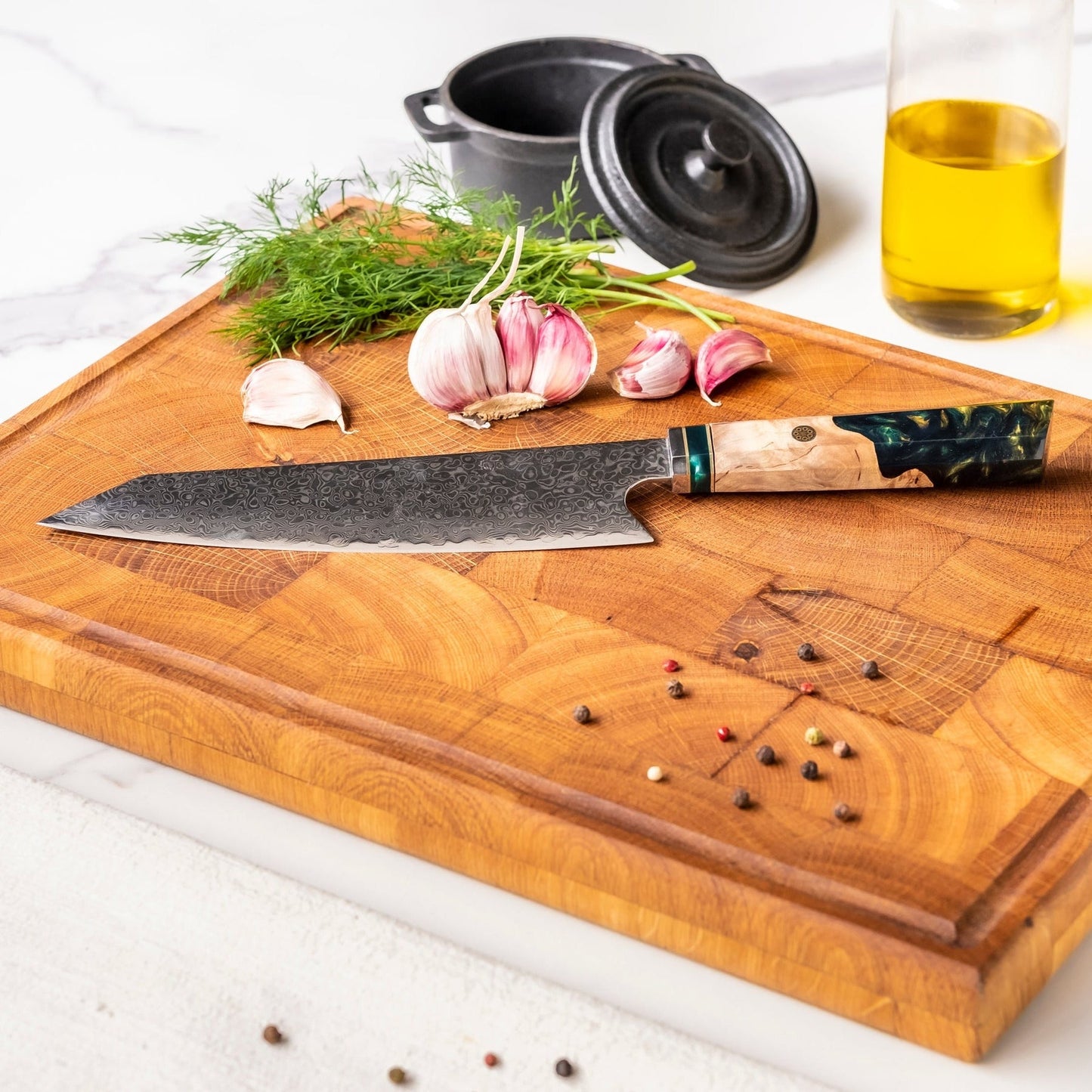 KIRITSUKE PRO™ - JAPANISCHE SCHNEIDEKUNST IN DAMASTSTAHL