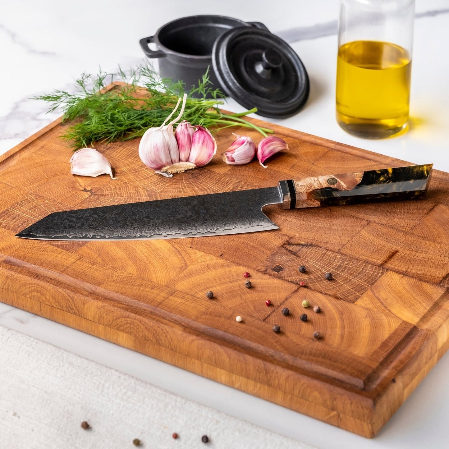 KIRITSUKE PRO™ - JAPANISCHE SCHNEIDEKUNST IN DAMASTSTAHL