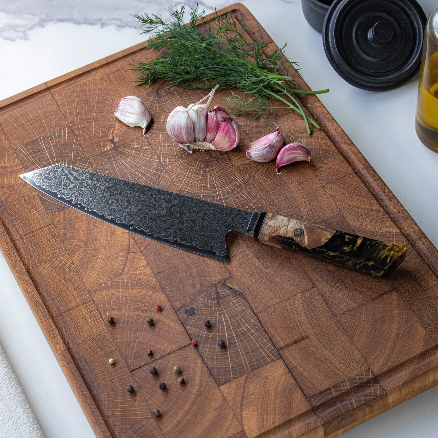 KIRITSUKE PRO™ - JAPANISCHE SCHNEIDEKUNST IN DAMASTSTAHL