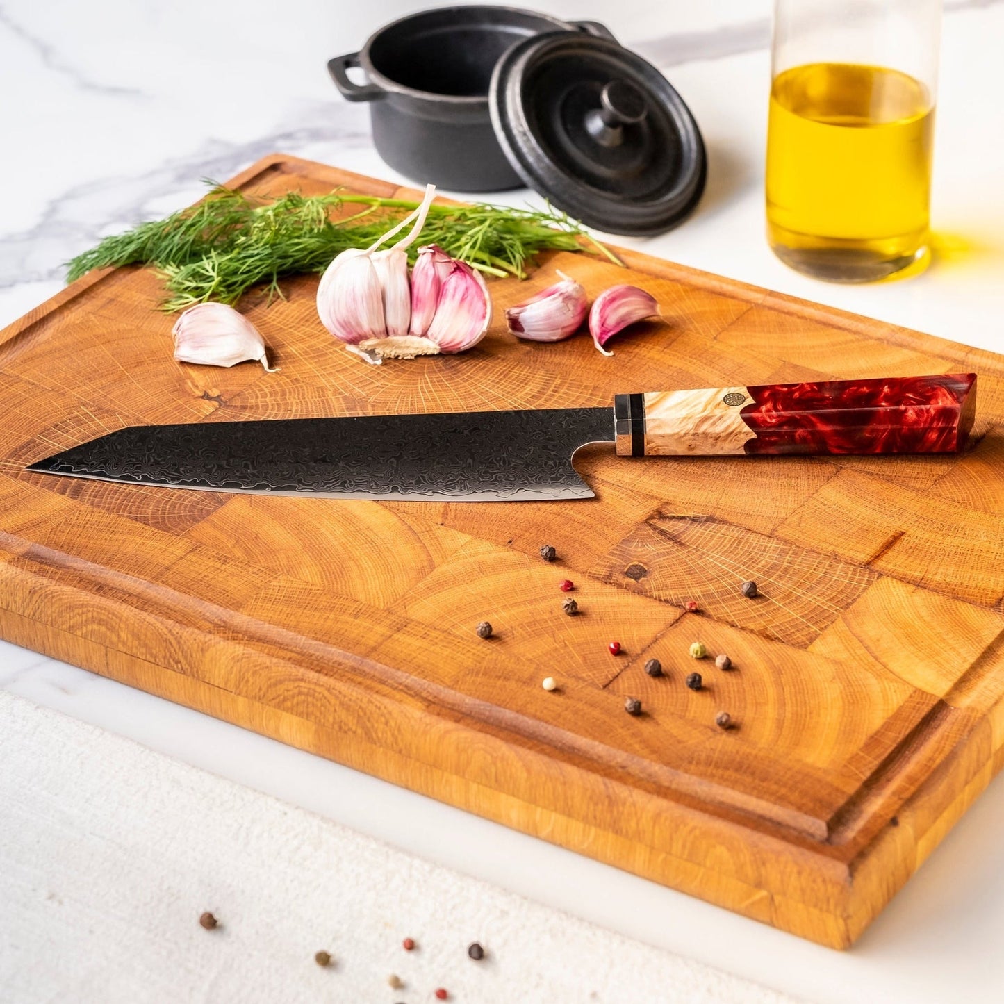 KIRITSUKE PRO™ - JAPANISCHE SCHNEIDEKUNST IN DAMASTSTAHL