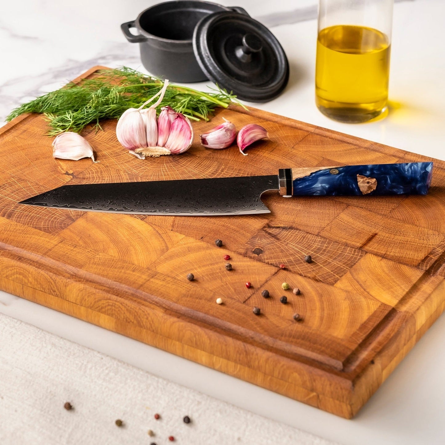 KIRITSUKE PRO™ - JAPANISCHE SCHNEIDEKUNST IN DAMASTSTAHL