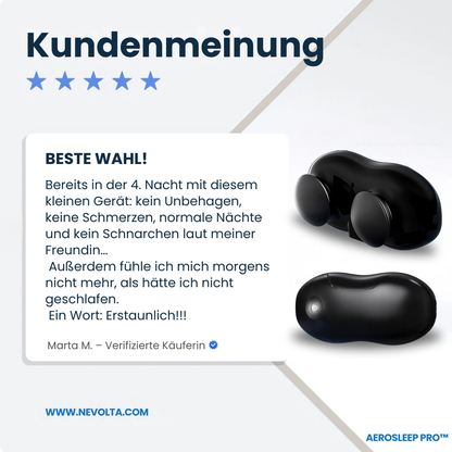 AeroSleep Pro™ - Anti-Schnarch & Schlafapnoe Gerät