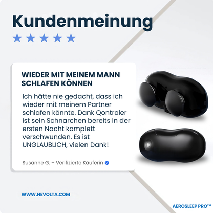 AeroSleep Pro™ - Anti-Schnarch & Schlafapnoe Gerät