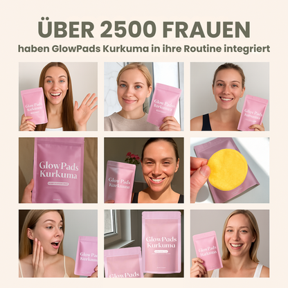 GlowPads Kurkuma – Für reine & strahlende Haut
